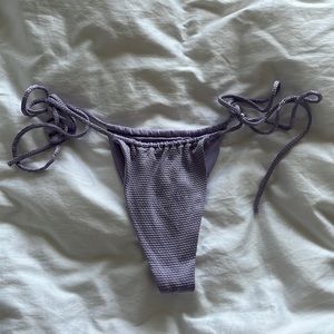 Frankies Bikinis Purple Bottoms